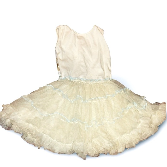 Popatu Girls' Sequin Flower Tutu Dress Multicolor Size 4T Party - Picture 4 of 4